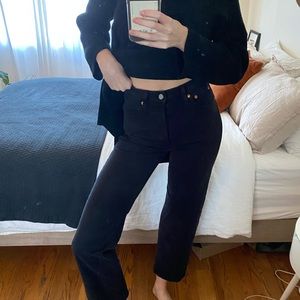 Black Ribcage Levi’s